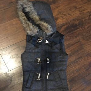 Brown vest